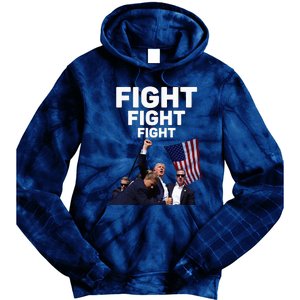 Survived Shot At Election Rally Donald Trump 2024 Tie Dye Hoodie