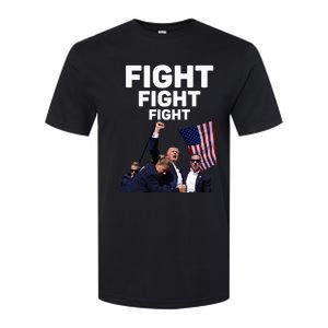 Survived Shot At Election Rally Donald Trump 2024 Softstyle CVC T-Shirt