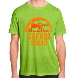 Safari Squad Africa Family Trip Gift Adult ChromaSoft Performance T-Shirt