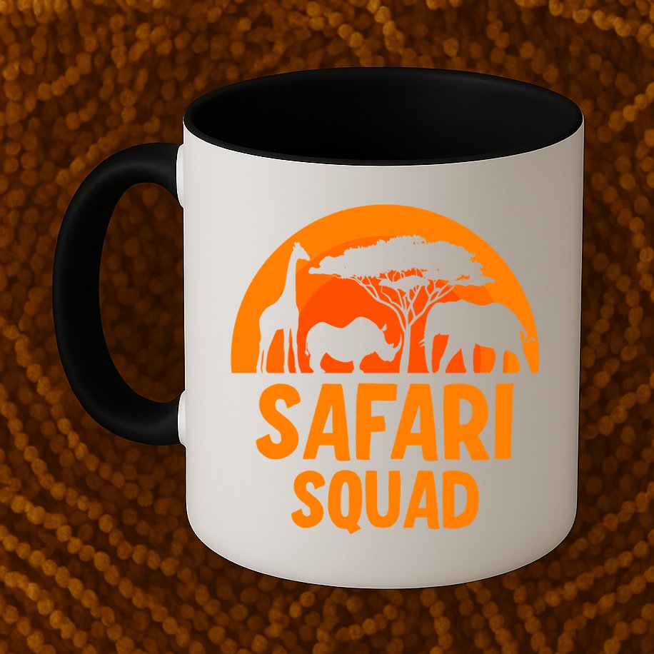 Safari Squad Africa Family Trip Gift Mug