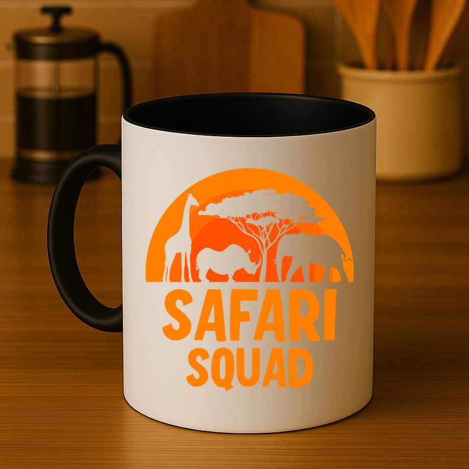 Safari Squad Africa Family Trip Gift Mug