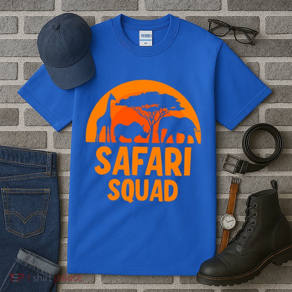 Safari Squad Africa Family Trip Gift Tall T-Shirt