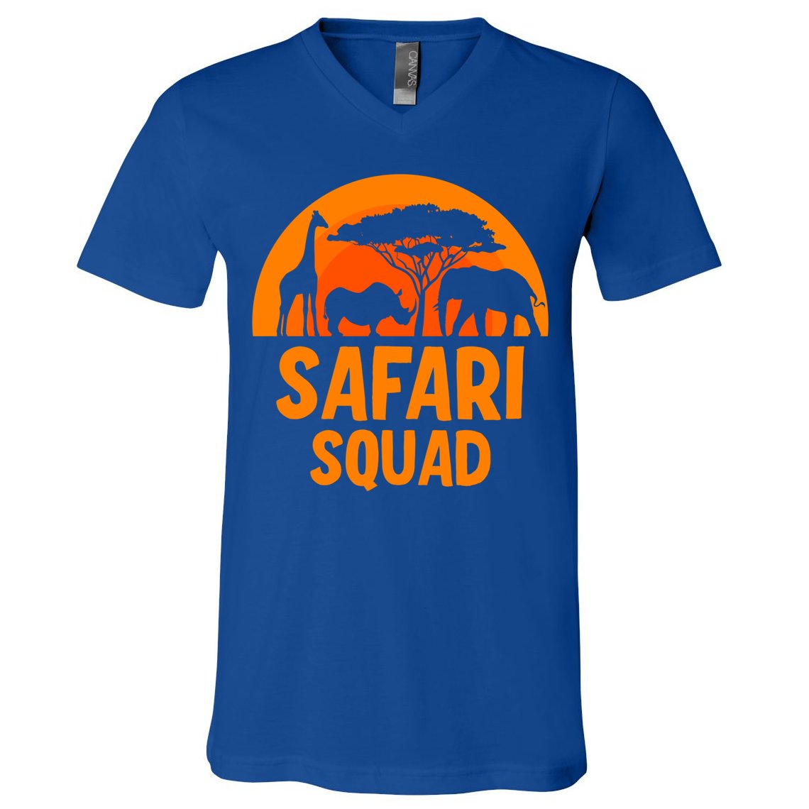 Safari Squad Africa Family Trip Gift V-Neck T-Shirt