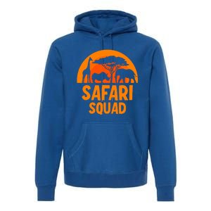 Safari Squad Africa Family Trip Gift Premium Hoodie