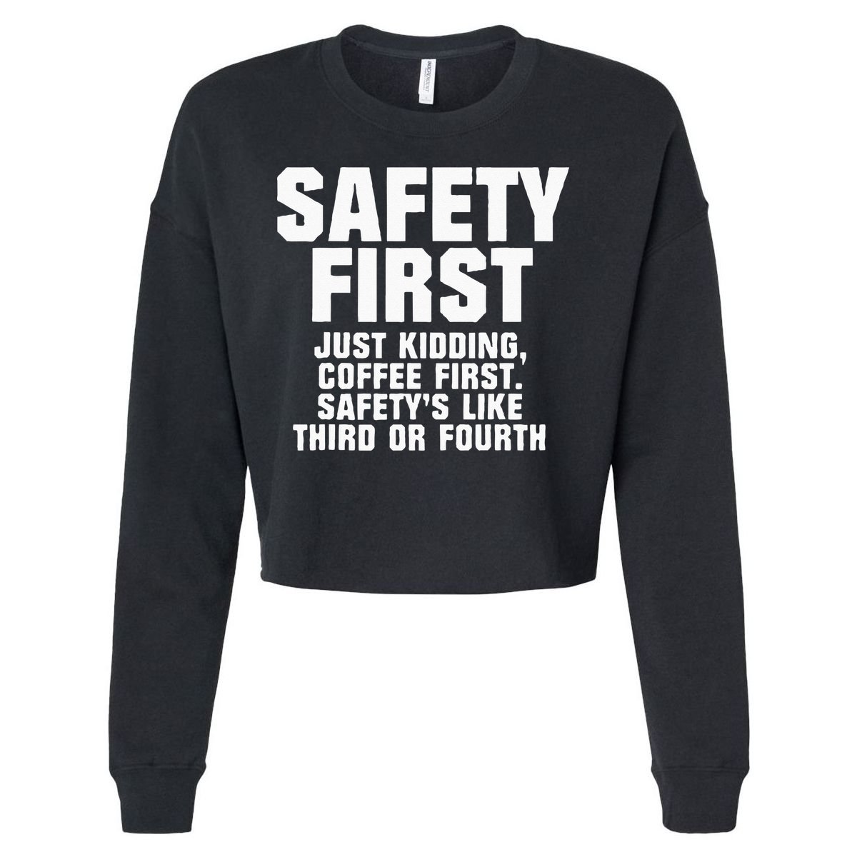 SAHM Stay At Home Mom Vintage Mothers Day Cropped Pullover Crew
