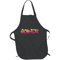 Sober Sobriety Anniversary Recovery Sober Aa Na Full-Length Apron With Pockets