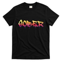 Sober Sobriety Anniversary Recovery Sober Aa Na T-Shirt