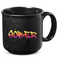 Sober Sobriety Anniversary Recovery Sober Aa Na 15oz Campfire Ceramic Mug