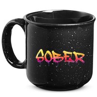 Sober Sobriety Anniversary Recovery Sober Aa Na 15oz Campfire Ceramic Mug