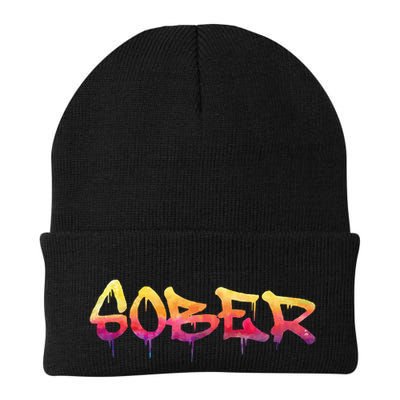 Sober Sobriety Anniversary Recovery Sober Aa Na Beanie