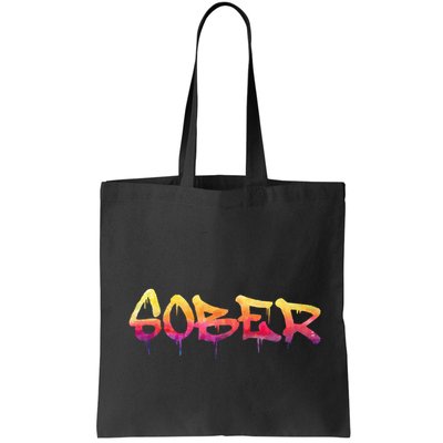 Sober Sobriety Anniversary Recovery Sober Aa Na Bag