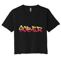 Sober Sobriety Anniversary Recovery Sober Aa Na Crop Top