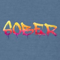 Sober Sobriety Anniversary Recovery Sober Aa Na Garment-Dyed Sweatshirt