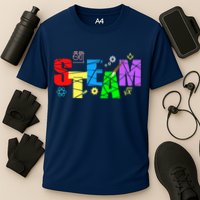 STEAM Science and Art STEM Creativity Maker Performance Shirt