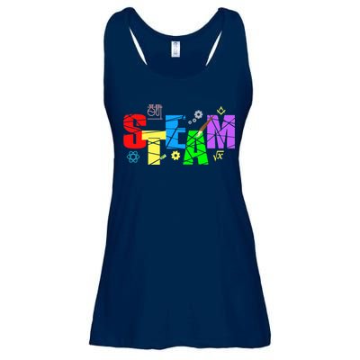 STEAM Science and Art STEM Creativity Maker Ladies Essential Flowy Tank