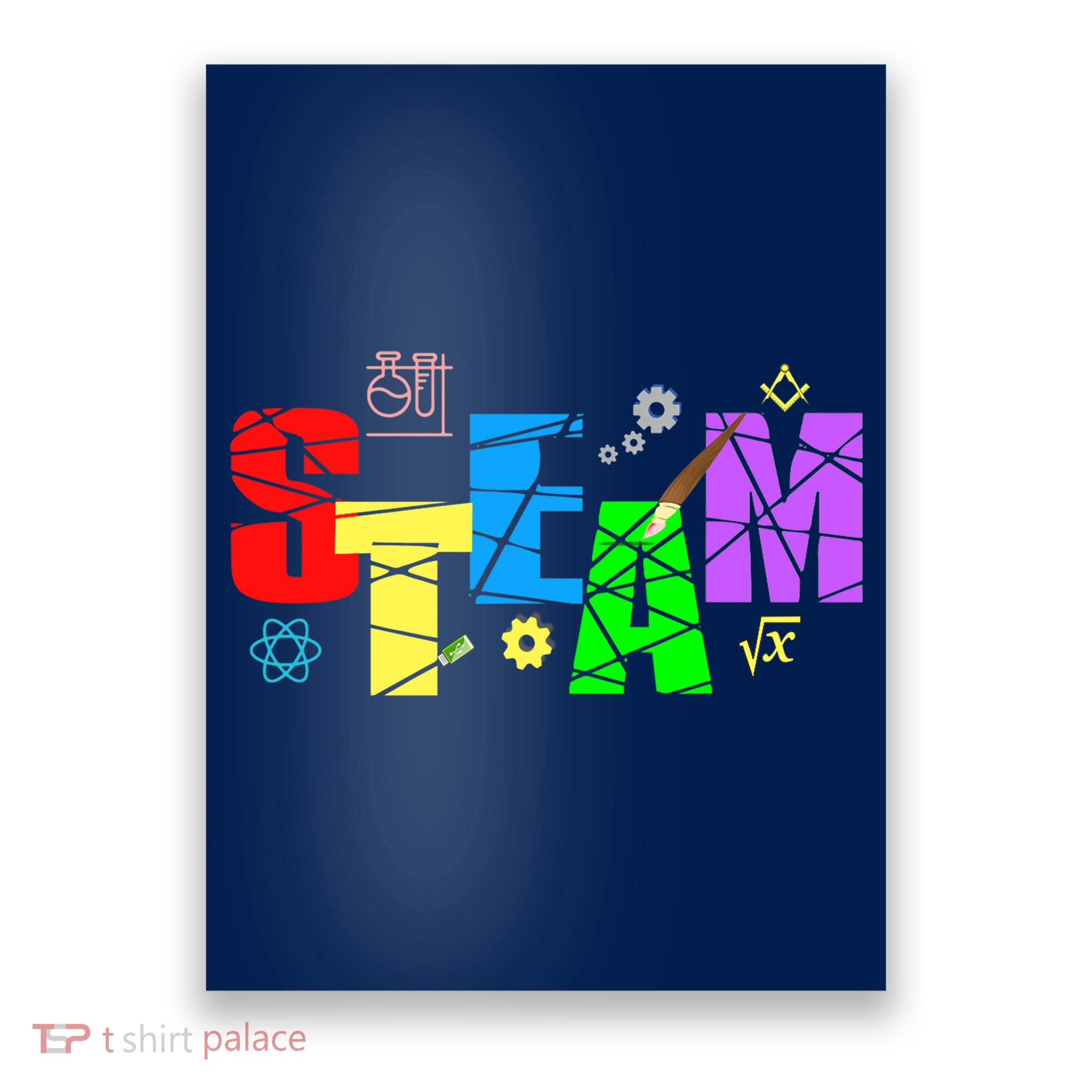 STEAM Science and Art STEM Creativity Maker Poster