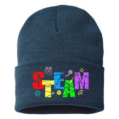 STEAM Science and Art STEM Creativity Maker Sustainable Knit Beanie