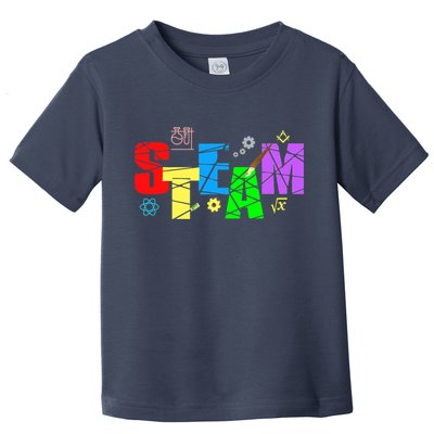 STEAM Science and Art STEM Creativity Maker Toddler T-Shirt
