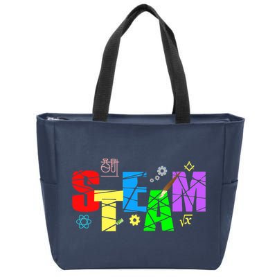 STEAM Science and Art STEM Creativity Maker Zip Tote Bag