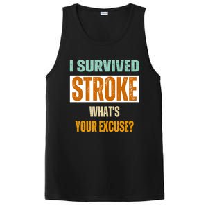 Survivor Stroke Awareness For Dad Mom 2024 Loved Ones Gift PosiCharge Competitor Tank