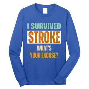 Survivor Stroke Awareness For Dad Mom 2024 Loved Ones Gift Long Sleeve Shirt