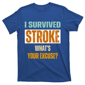 Survivor Stroke Awareness For Dad Mom 2024 Loved Ones Gift T-Shirt