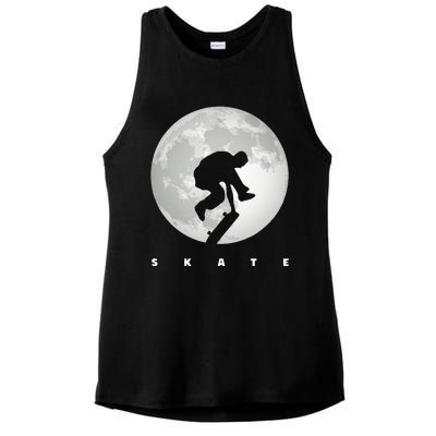 Skateboarding Skateboard Apparel Skateboarder Skateboard Ladies PosiCharge Tri-Blend Wicking Tank