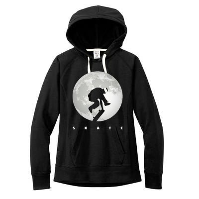 Skateboarding Skateboard Apparel Skateboarder Skateboard Women's Fleece Hoodie