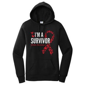 Survivor Stroke Awareness Stroke Survivor Women's Pullover Hoodie