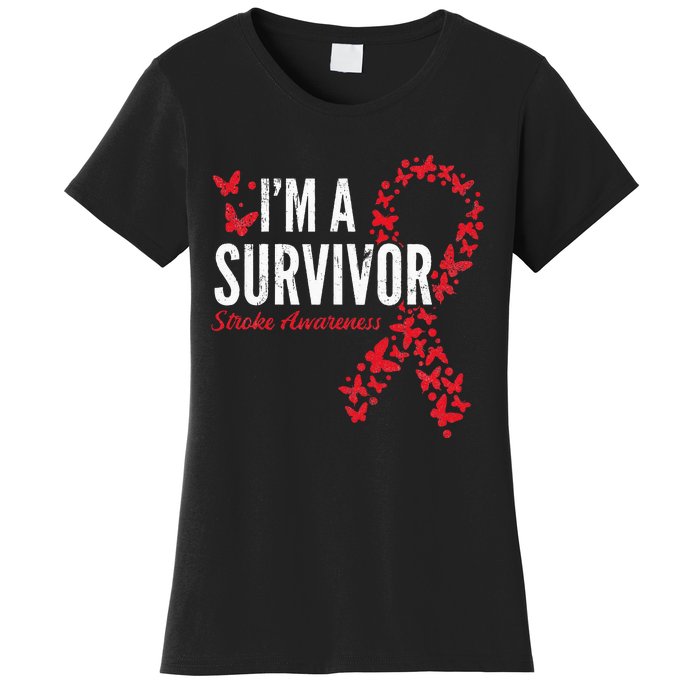 Survivor Stroke Awareness Stroke Survivor Women's T-Shirt