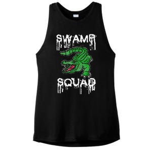 Swamp Squad Alligator Ladies PosiCharge Tri-Blend Wicking Tank