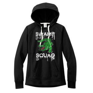 Swamp Squad Alligator Women's Fleece Hoodie