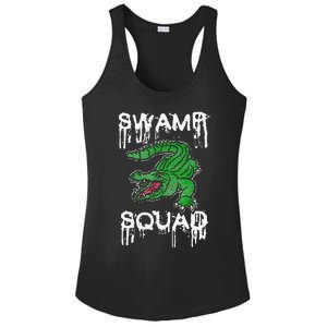 Swamp Squad Alligator Ladies PosiCharge Competitor Racerback Tank