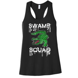 Swamp Squad Alligator Women's Racerback Tank