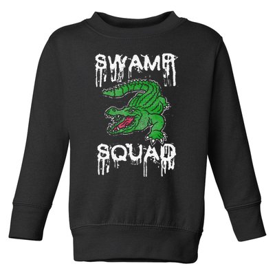 Swamp Squad Alligator Toddler Sweatshirt