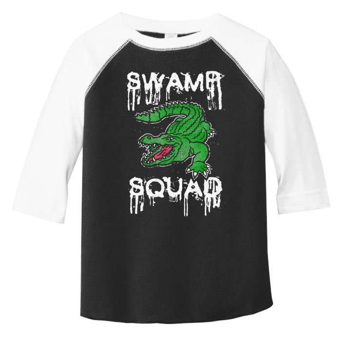 Swamp Squad Alligator Toddler Fine Jersey T-Shirt