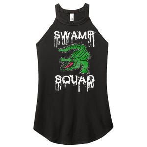 Swamp Squad Alligator Women's Perfect Tri Rocker Tank