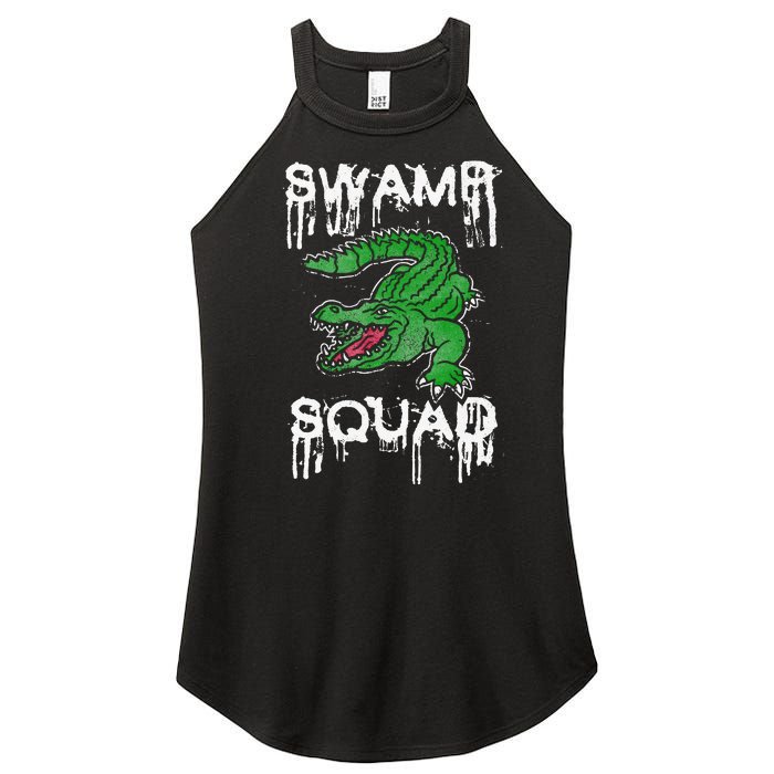 Swamp Squad Alligator Women's Perfect Tri Rocker Tank