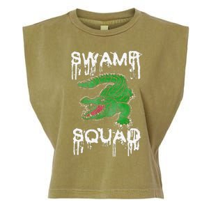 Swamp Squad Alligator Garment-Dyed Women's Muscle Tee