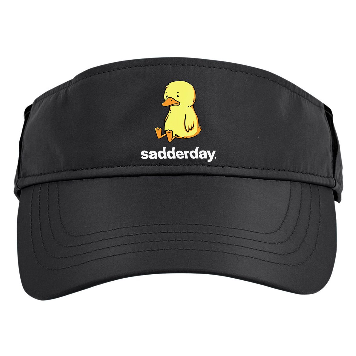 Sadderday Sad As Duck Adult Drive Performance Visor