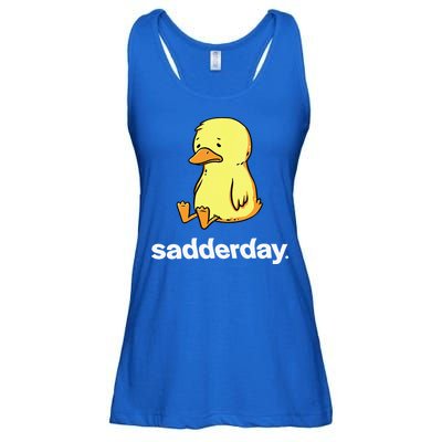 Sadderday Sad As Duck Ladies Essential Flowy Tank