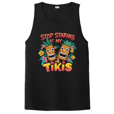 Stop Staring At My Tikis Aloha Summer PosiCharge Competitor Tank