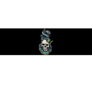 Snake Skull And Dagger Tattoo Bumper Sticker