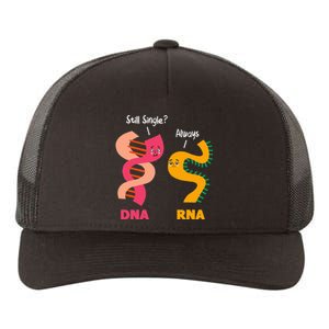 Still Single Always DNA RNA Chains Biology Lover Biochemist Yupoong Adult 5-Panel Trucker Hat