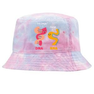 Still Single Always DNA RNA Chains Biology Lover Biochemist Tie-Dyed Bucket Hat