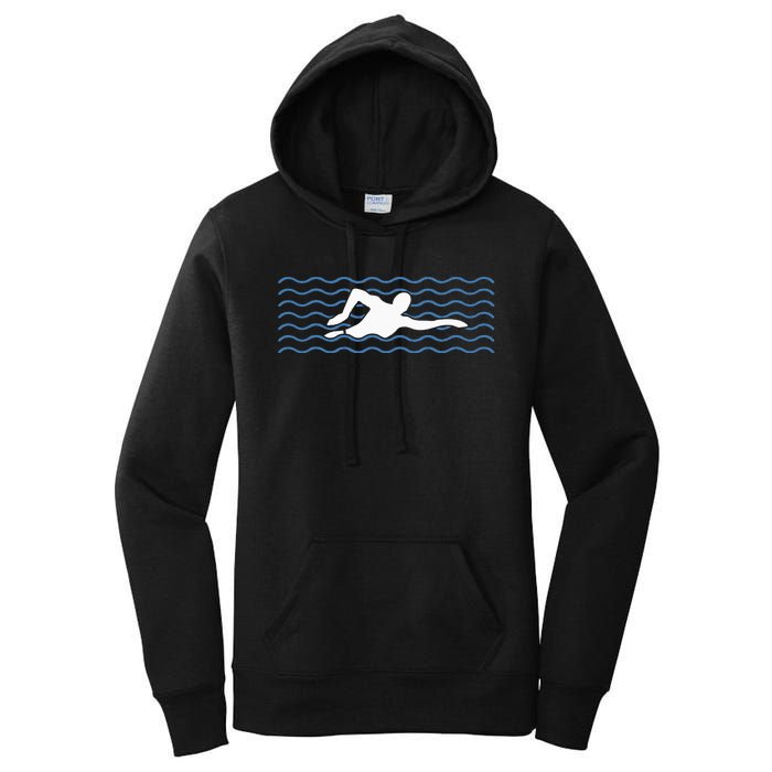 swimmer swimmers and swimming swimming swim Women's Pullover Hoodie