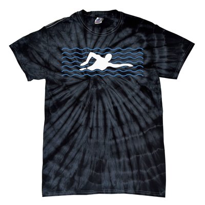 swimmer swimmers and swimming swimming swim Tie-Dye T-Shirt