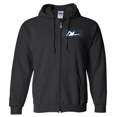 swimmer swimmers and swimming swimming swim Full Zip Hoodie