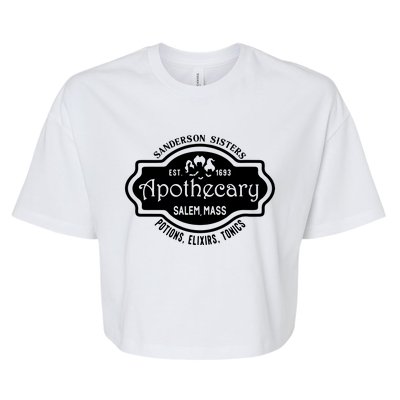 Sanderson Sisters Apothecary Bella+Canvas Jersey Crop Tee