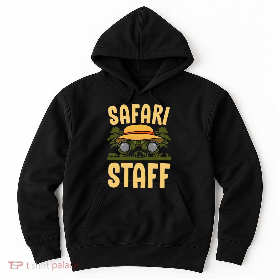 Safari Staff Art For Women Zookeeper Costume Zoo Jungle Hoodie
